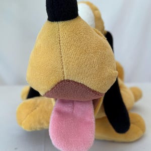 Pluto Disney Plyschfigur Ligger Ner Orange Musse Piggs Hund (3625) bild 10