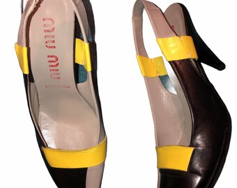 miu miu clear heel pump