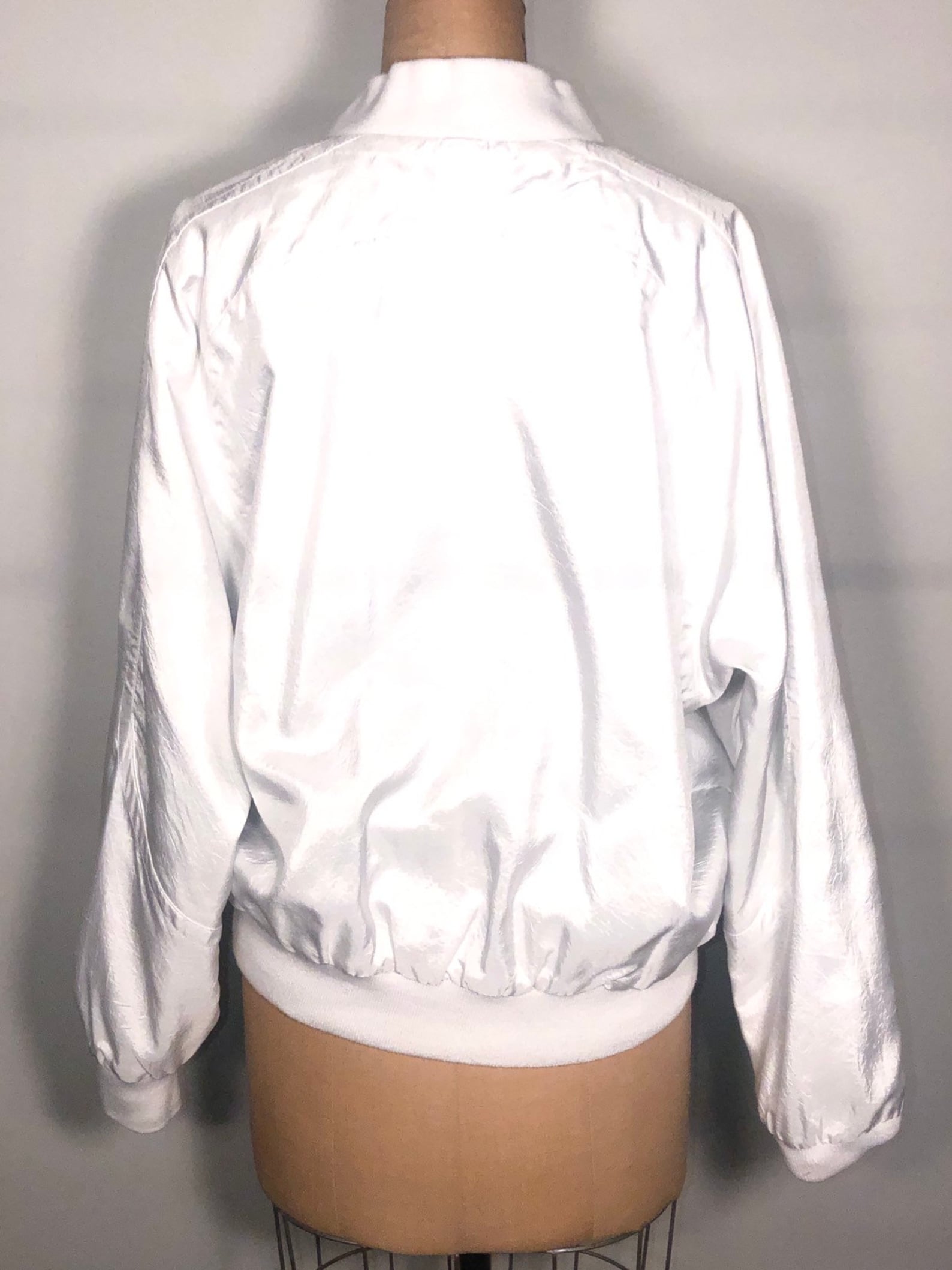 Vintage 80/90's Kaelin White Crazy Color Pattern Reversible Front Zip ...