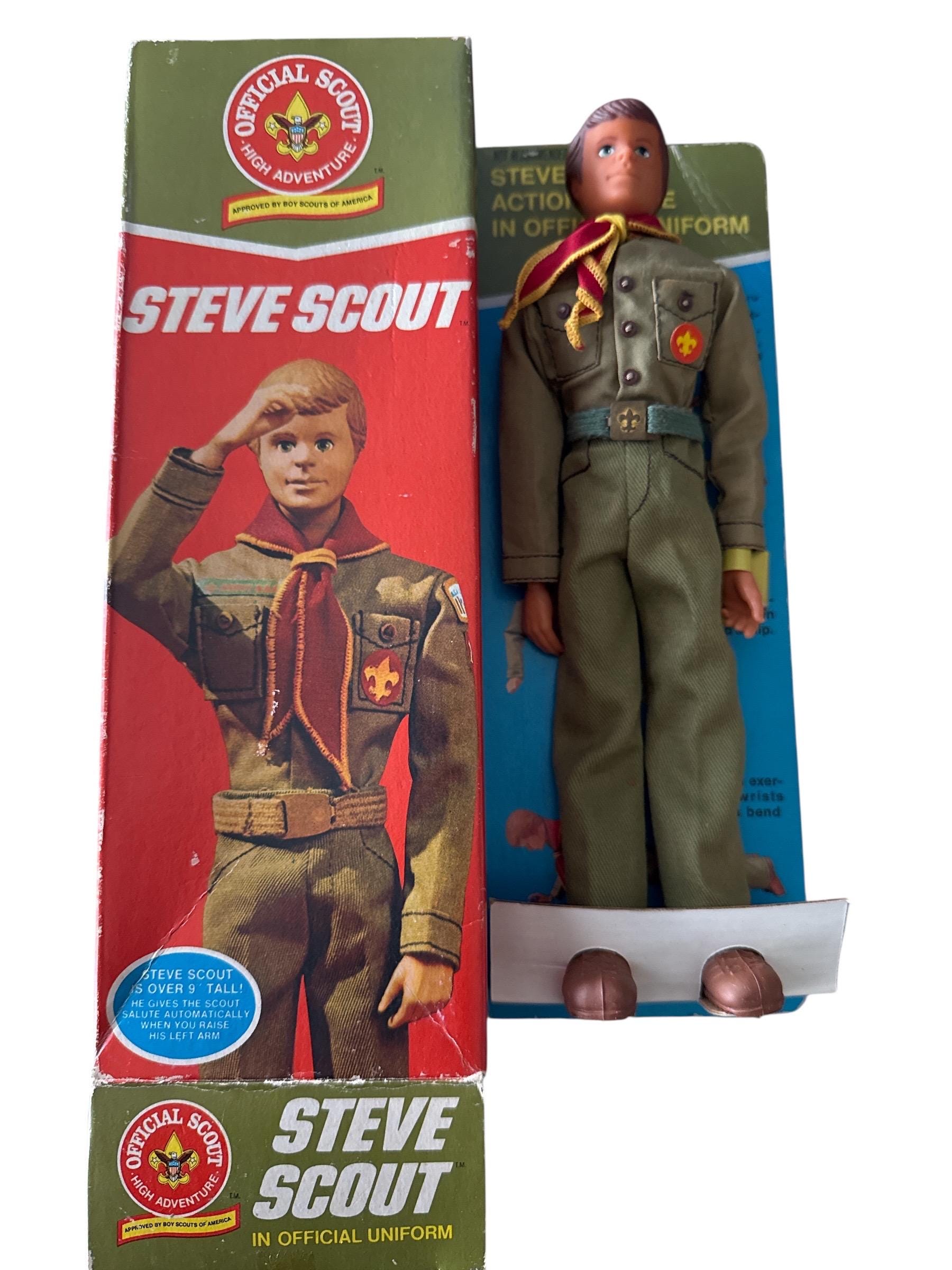 Vintage 1974 General Mills Kenner Boy Scout Steve in Official