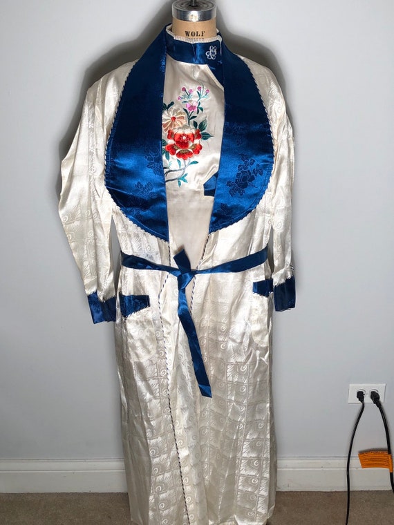 Vintage 50’s Korea Embroidered Pajamas Pajama Set