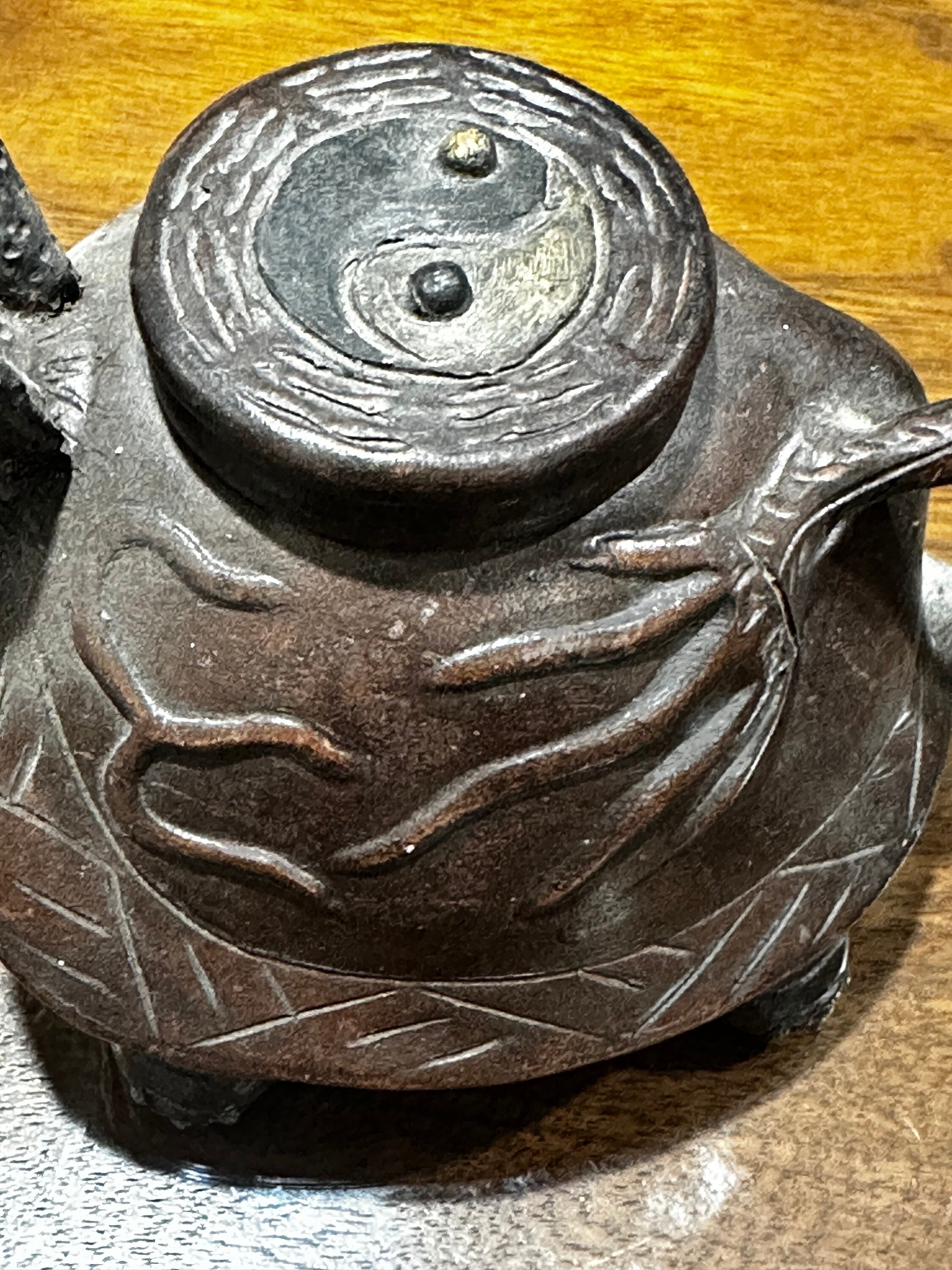 Full Handmade Tea Pot 9 Infuser Real Yixing Zisha Old Purple