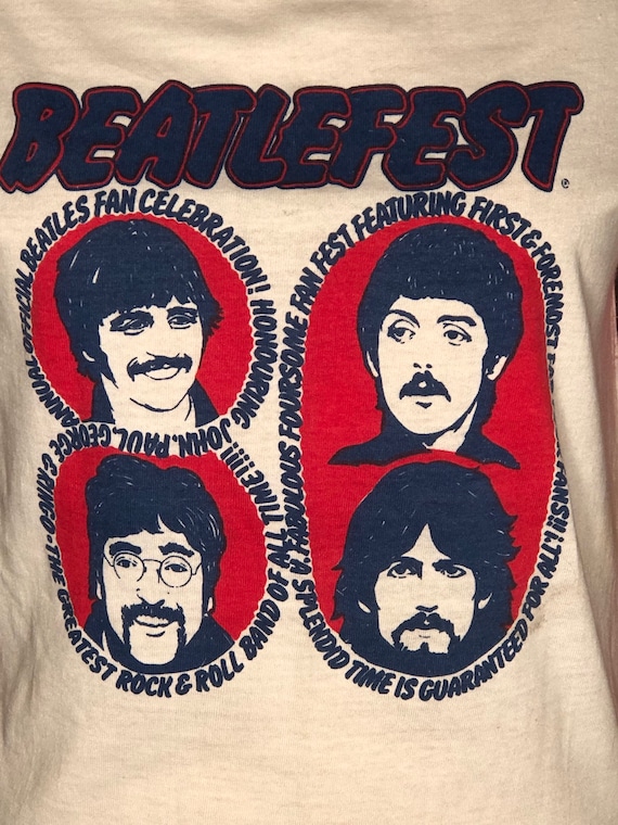 Vintage 70/80's Sport-t Stedman Raglan Baseball Beatles