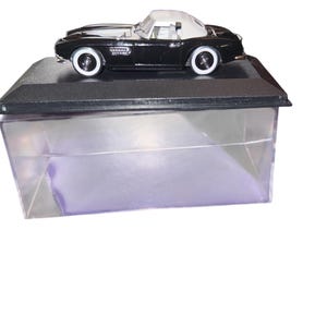 Vintage 90’s Paul’s Model Art Minichamps Black BMW 507 Cabrio 1:43 Collecter Car In Display Box