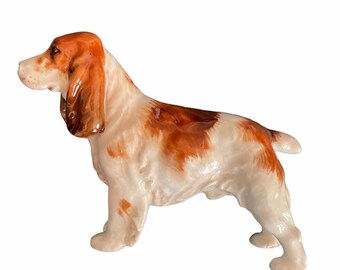 Vintage 80’s Royal Doulton Bone China Dog Cocker Spaniel Pointer Figurine HN 1037