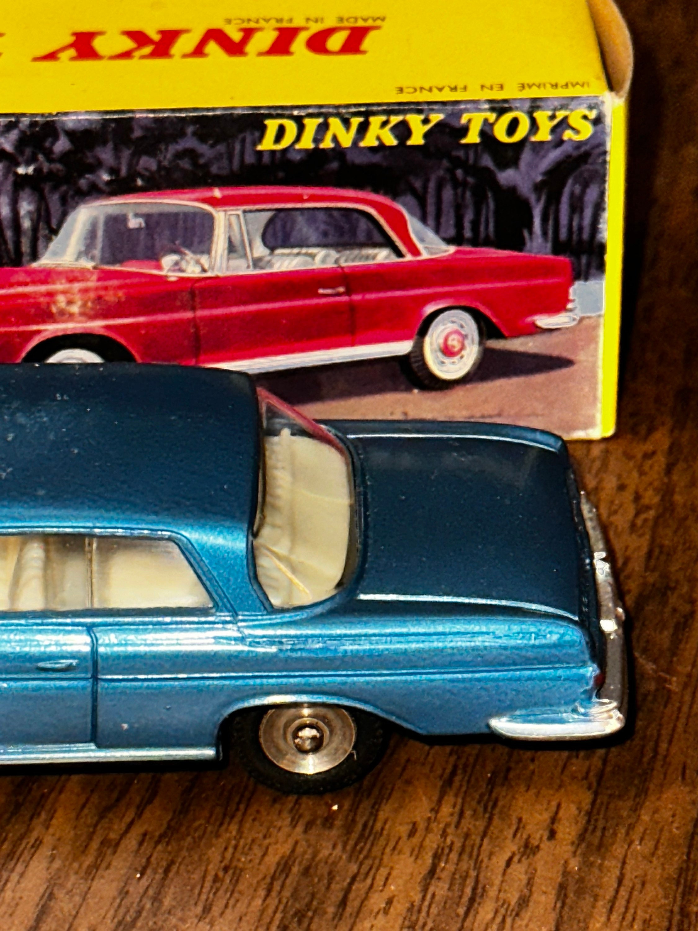 Dinky Toys Mercedes Benz 300 SE N°533 – Miniature Ancienne FRANCE, Boîte D’origine Meccano
