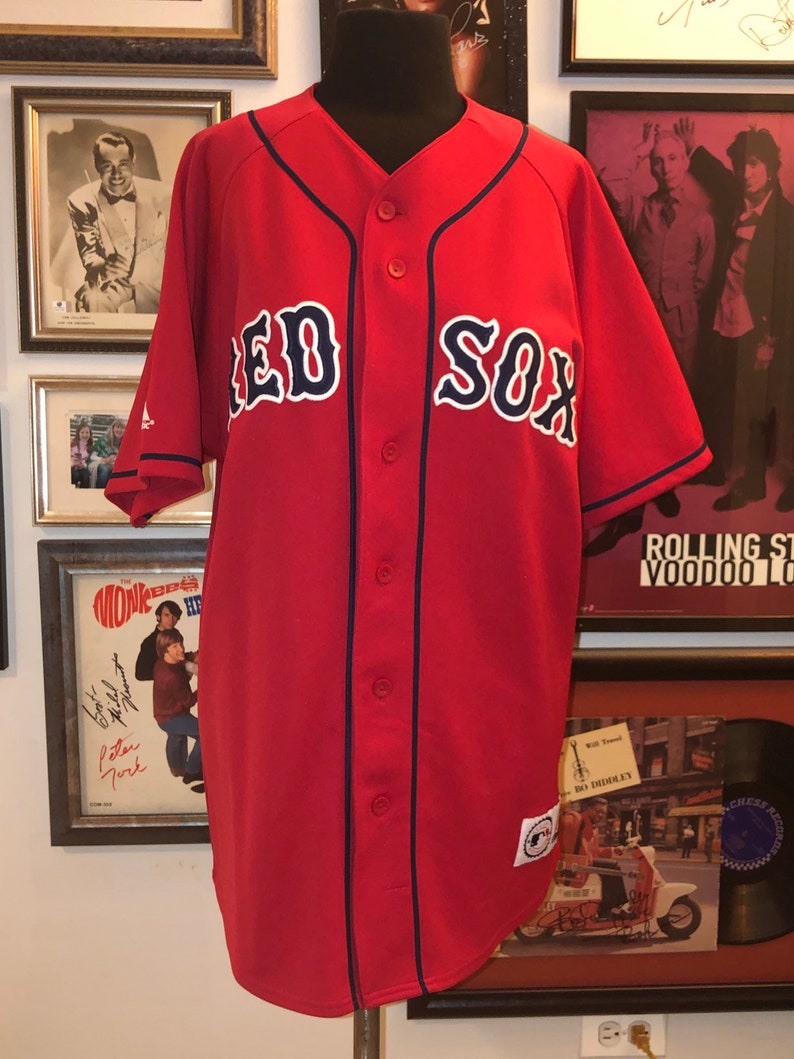 majestic red sox jersey