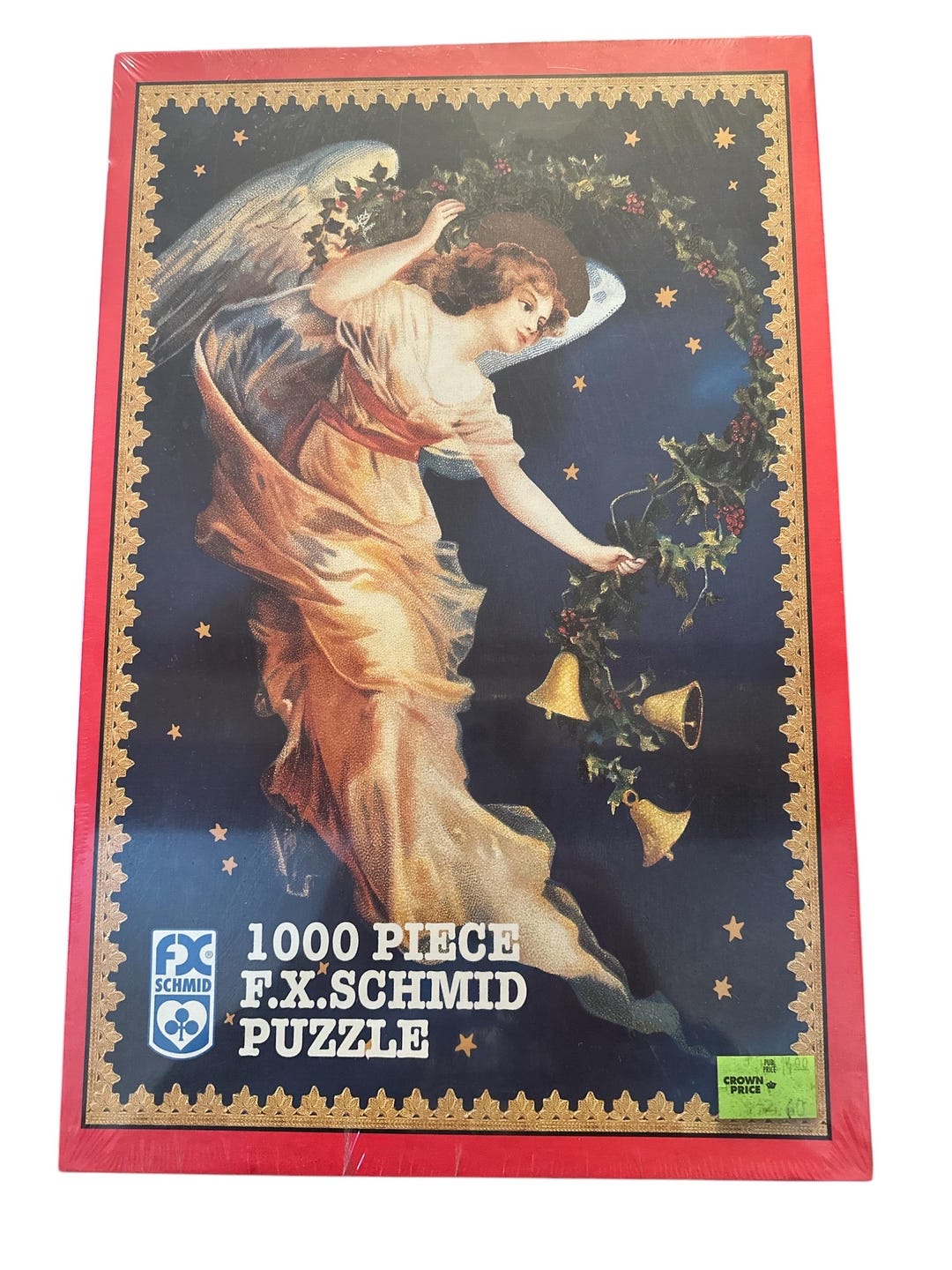 Vintage 1997 FX Schmid 1000 Piece Jigsaw Puzzle Midnight Angel Art ...