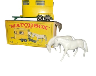 Ancien camion Horse Box / à chevaux, Matchbox Superfast - Vendu