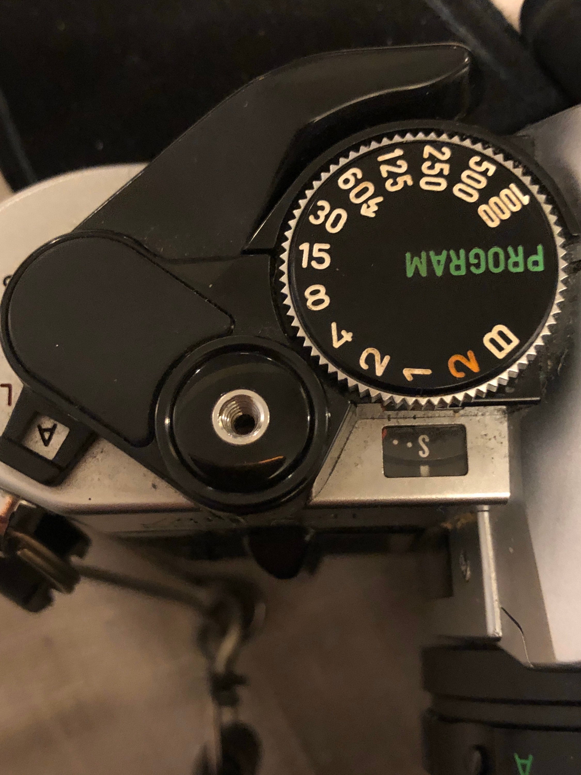 Vintage 70/80's Canon AE-1 35mm Camera Kodak Film Strap