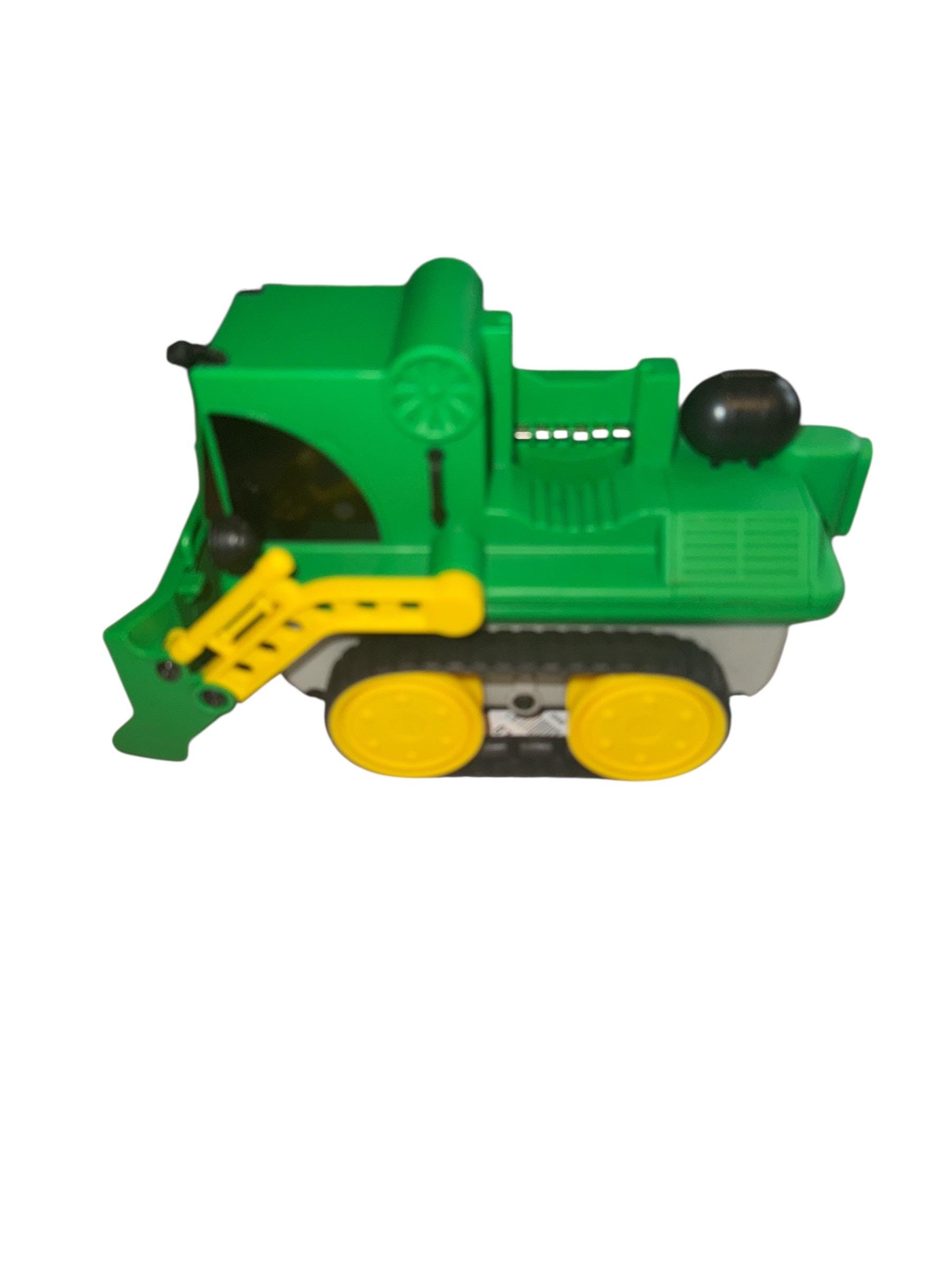Vintage 1997 Rokenbok System RC Remote Control Green Dozer Truck