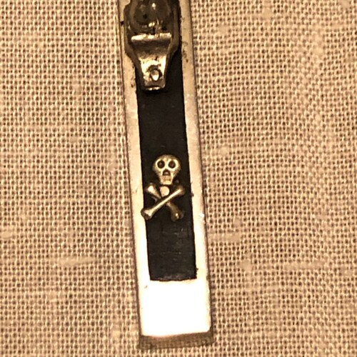 Vintage 60’s German Germany Nun Priest Crucifix Cross Skull Crossbones Christian Catholic Ebony Nickle Set Of 2 shops 5” & 4”