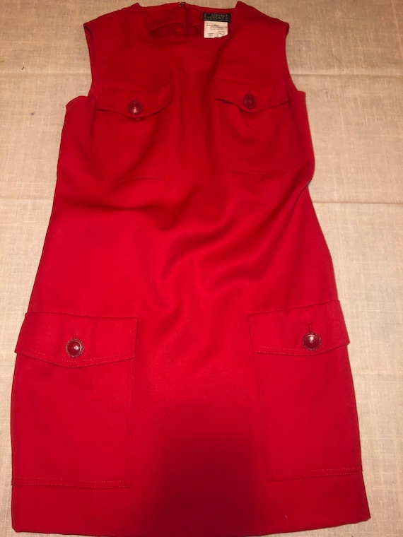 Vintage 90’s Gianna Versace Couture Red Pepper 4 … - image 10