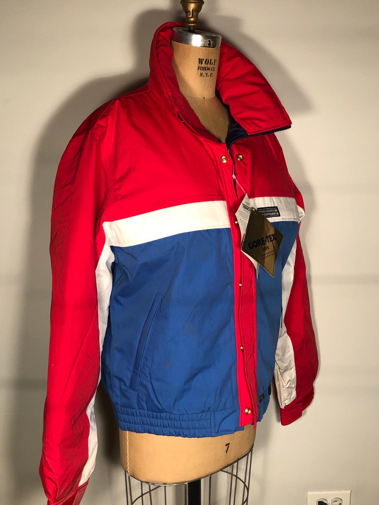 Vintage 90's Wilderness Experience Red White Blue Gore-tex | Etsy