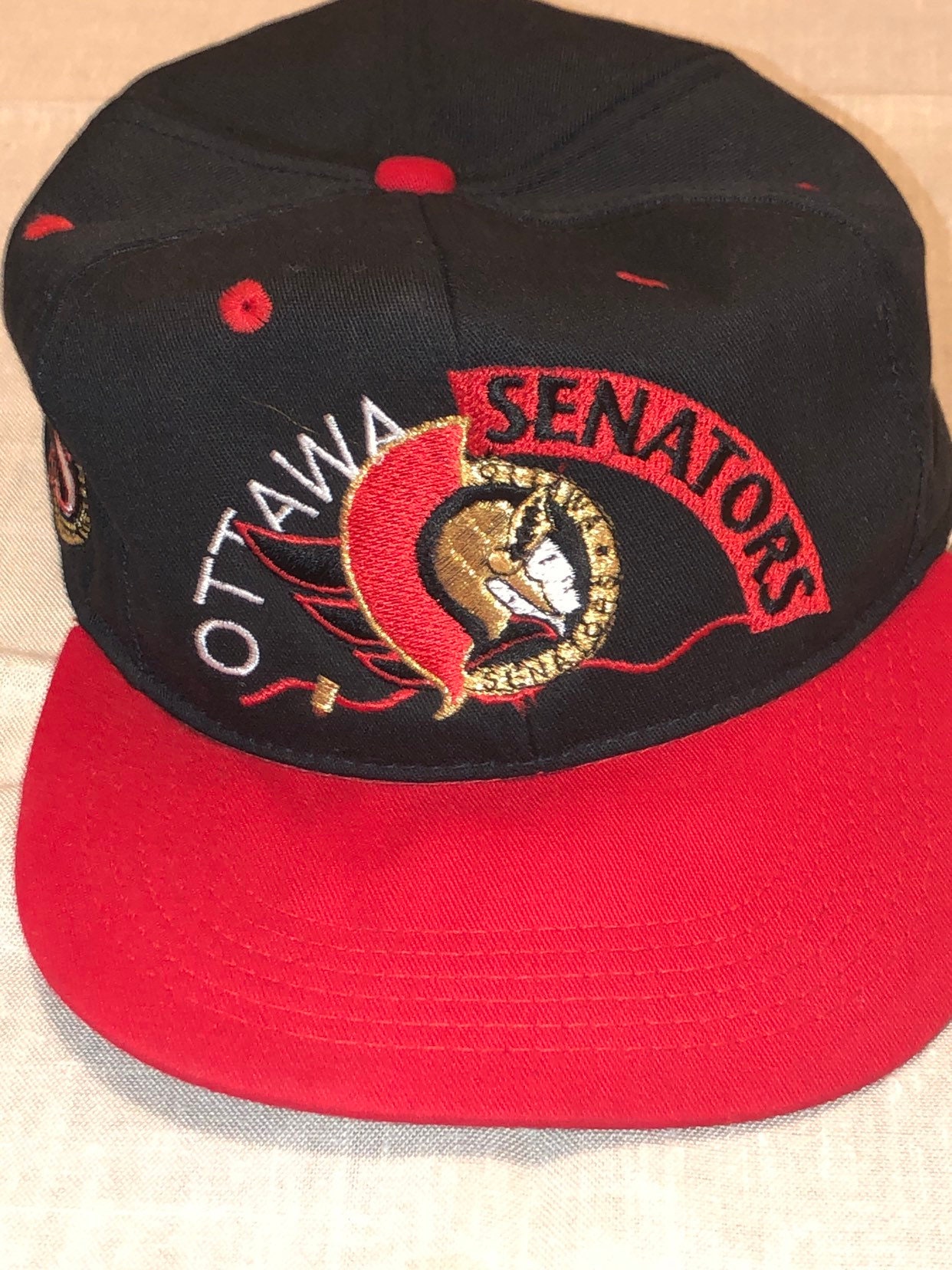 Ottawa Senators Hat Snapback Hockey NHL Vintage Patch Cap