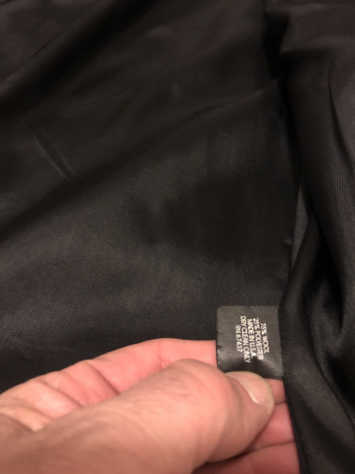 Vintage 90's Ralph Lauren Polo Jeans Co Gray Wool Double