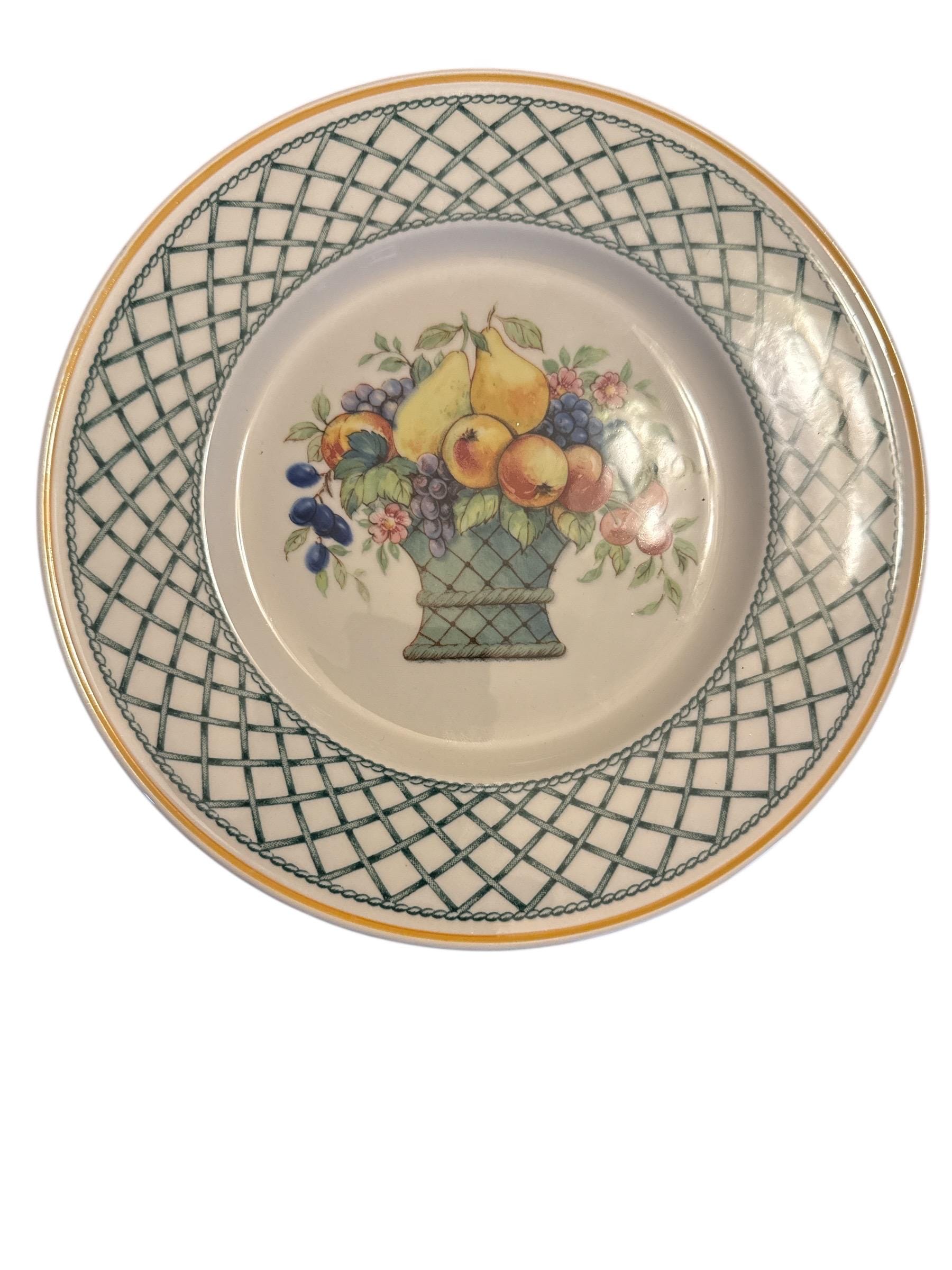 Villeroy and Boch Basket Plates - Etsy