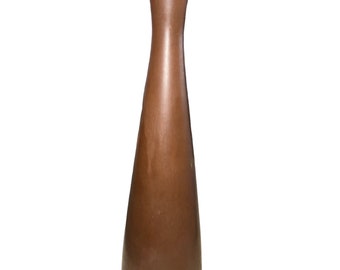 Viciously Haute Vintage 60’s Frode Bahnsen For Palshus Stoneware MCM Danish Modern Rare 13” Pottery Vase 1179/2 Denmark