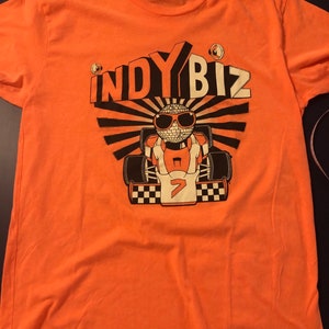 Vintage 90's NEON Fifty Fifty American Apparel Indianapolis Indy 500 ...