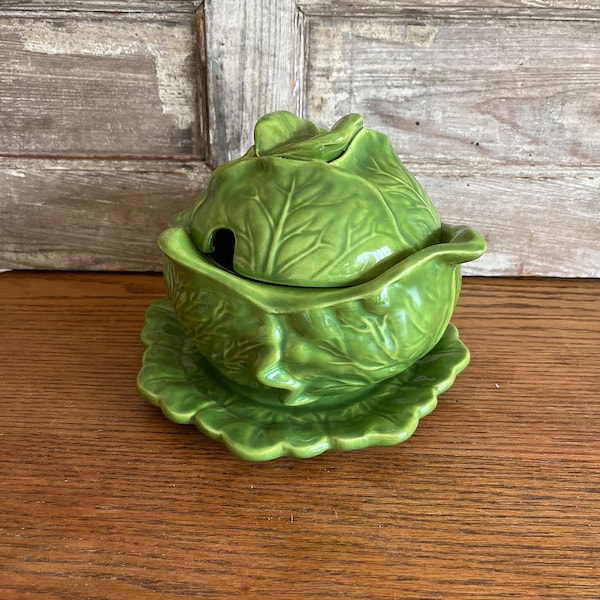 Cabbage Soup Tureen Ceramic Holland Mold
