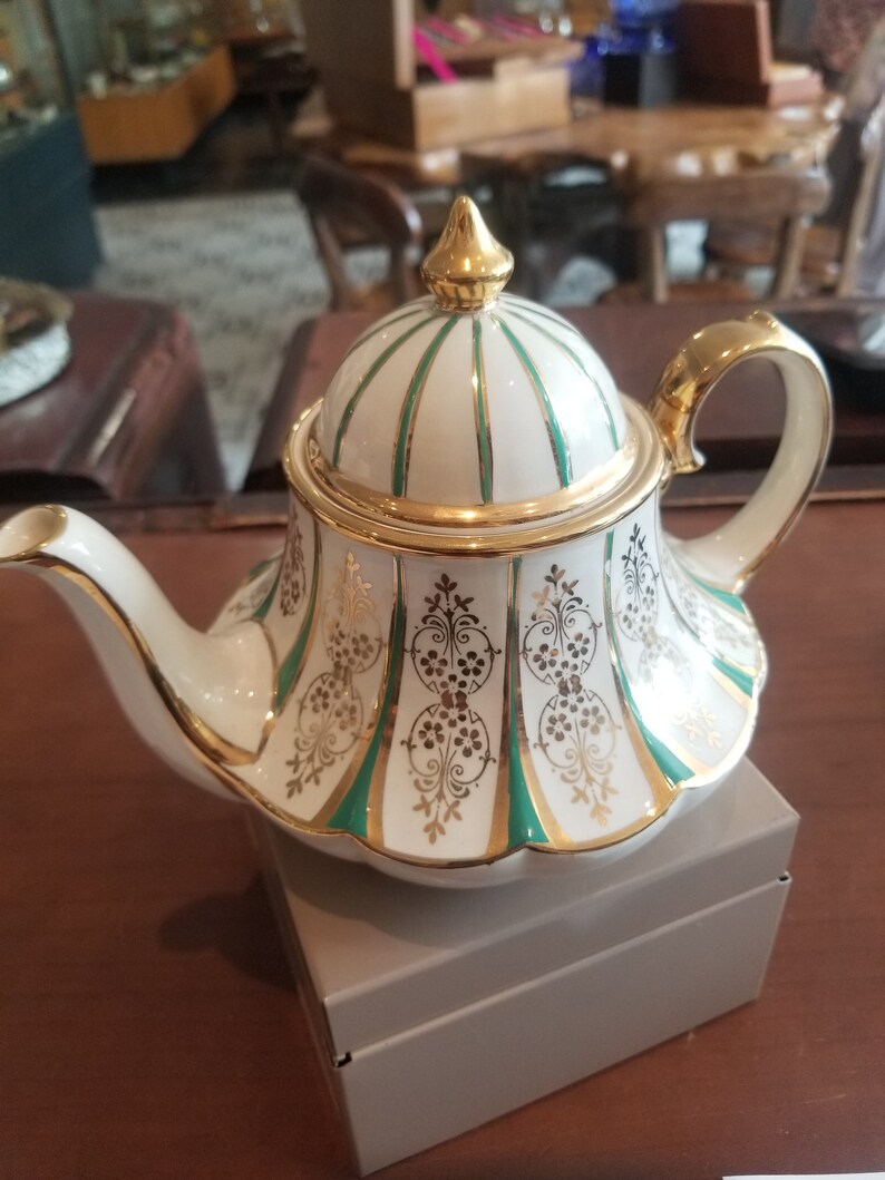 Sadler England Carousel Bell Shaped Teapot Etsy