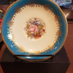 Aynsley Cabbage Rose Saucer