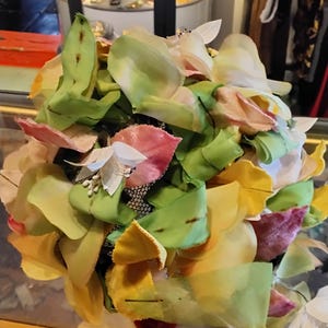 Vintage Christian Dior Chapeaux Floral hat