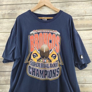 Denver Broncos Vintage 1997 Starter Superbowl Champions XXXII 32 Shirt Adult XXL Vtg 90s NFL Football John Elway image 1