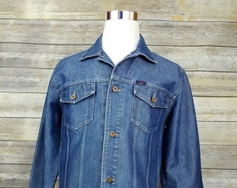 Tommy Hilfiger TOMMY JEANS Vintage 90s Blue Jean Denim Jacket | Adult Large L