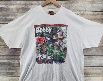 Bobby Labonte #18 Champion Chase Authentics Vintage 2000 Double Sided Adult 2XL | Y2K NASCAR Racing