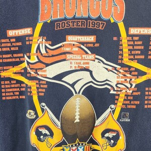 Denver Broncos Vintage 1997 Starter Superbowl Champions XXXII 32 Shirt Adult XXL Vtg 90s NFL Football John Elway image 4