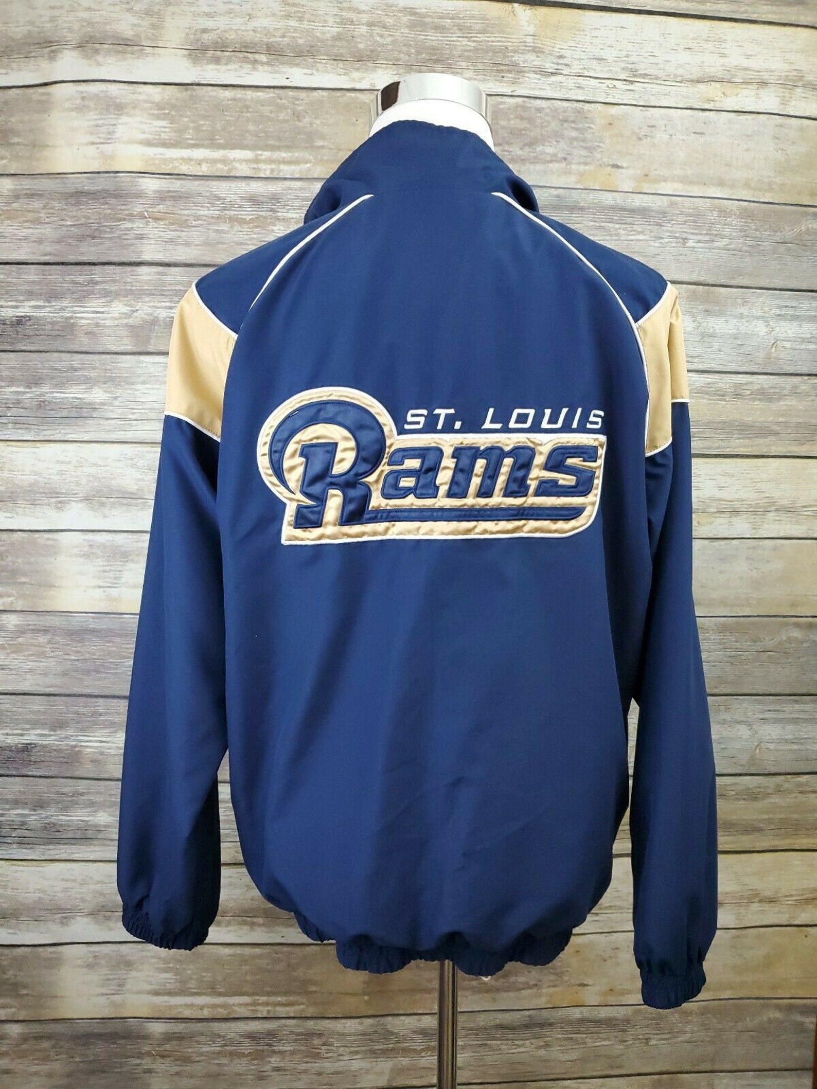 rams windbreaker jacket