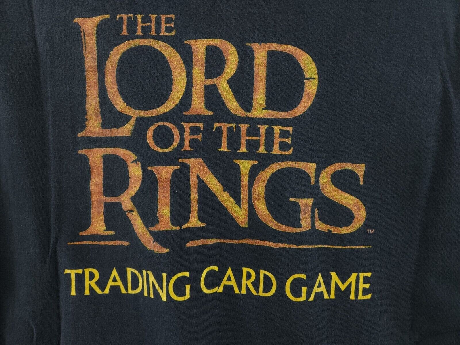 Lord of the Rings Shirt Trading Card Game Rare Promotional Tee 