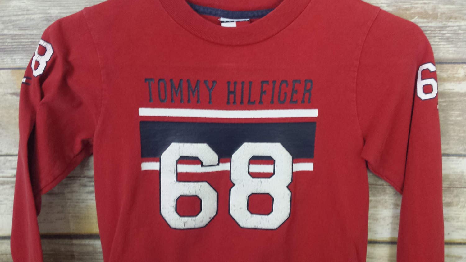 Hilfiger TOMMY JEANS Long Sleeve Out 68 Jersey - Etsy