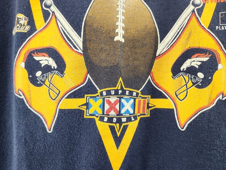 Denver Broncos Vintage 1997 Starter Superbowl Champions XXXII 32 Shirt Adult XXL Vtg 90s NFL Football John Elway image 7