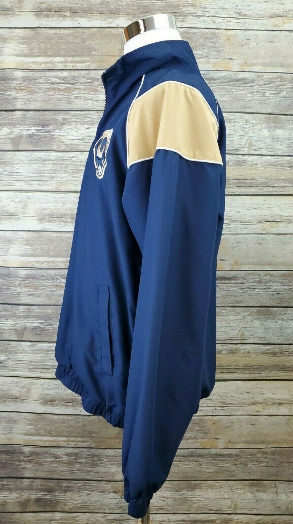 rams windbreaker jacket