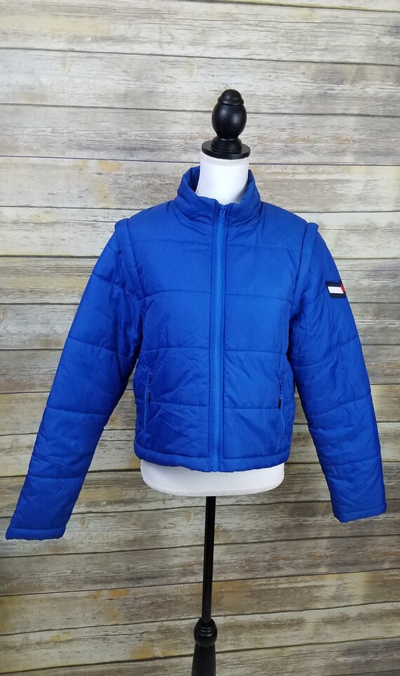 tommy jeans puffer jacket 90s