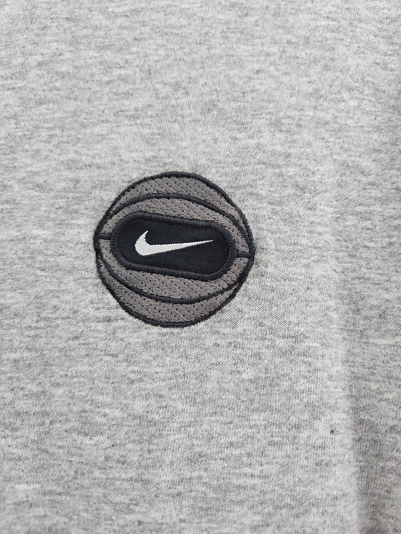 Nike Sportswear Vintage 90s Basketball Heather Gray T Shirt Size 