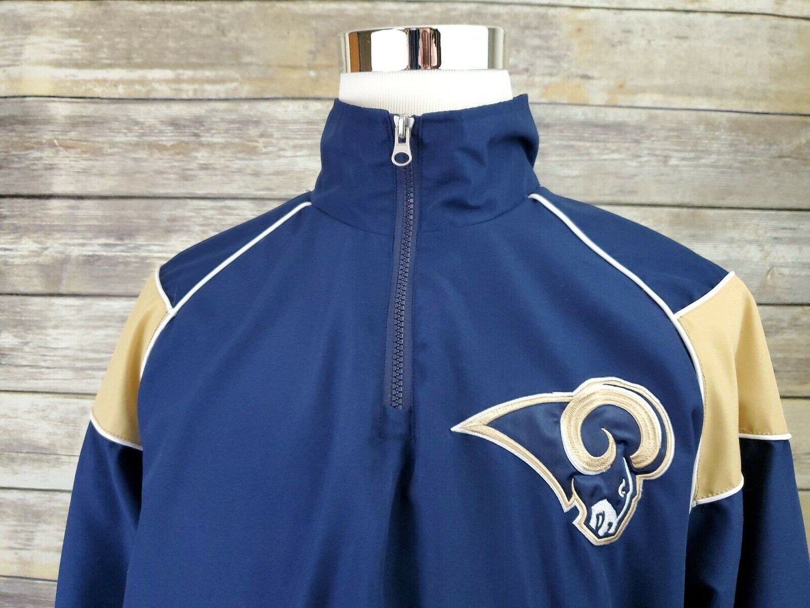 rams windbreaker jacket
