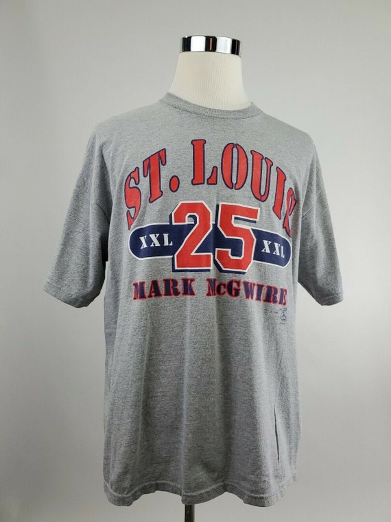Mark McGwire #25 St. Louis Cardinals 2000 Gray Je… - image 1