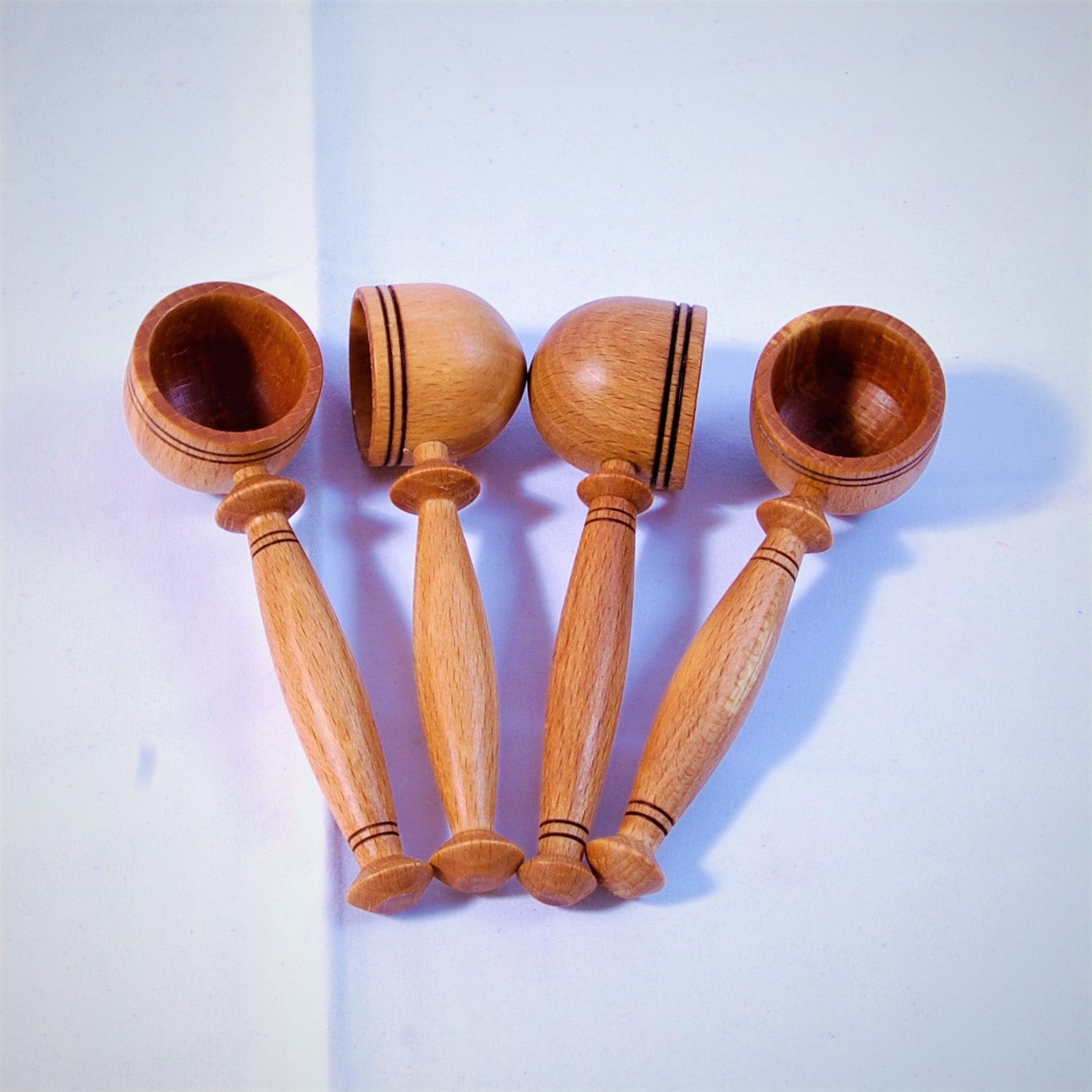 Wood Turned Coffee Scoops Etsy