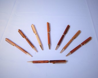 Wood Slimline Pens