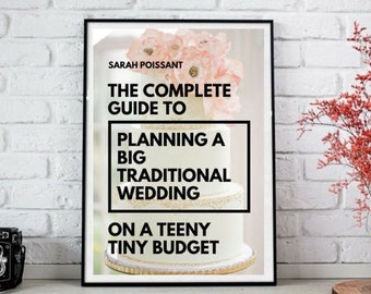 Budget Wedding Planning ebook | Affordable wedding | Save money on Your Wedding | Wedding Planning | Wedding Organizer | Wedding Study Guide