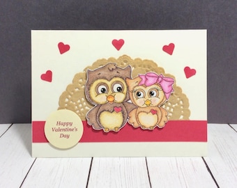 Valentines Day Card, Valentines Card, Card for Valentines Day, Unique Valentines Day Card, Valentine, Cute Valentine, Cute Valentine Card