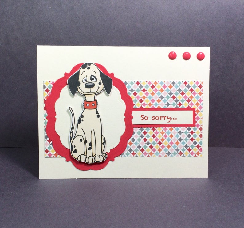 Unique Pet Sympathy Card, Pet Sympathy Card, Pet Condolence Card, Dog Sympathy Card, Unique Dog Sympathy Card, Dog Condolence Card image 1