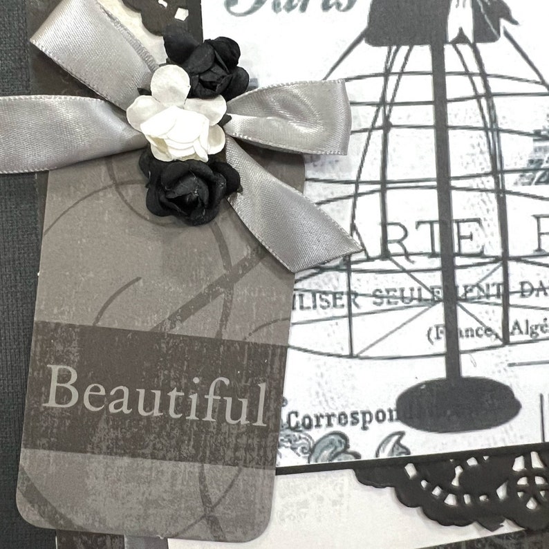 Vintage Style Journal, Writing Journal, Personal Journal, Unique Journal, Notebook Journal, Journal, Diary, Unique Diary, Altered Notebook zdjęcie 6