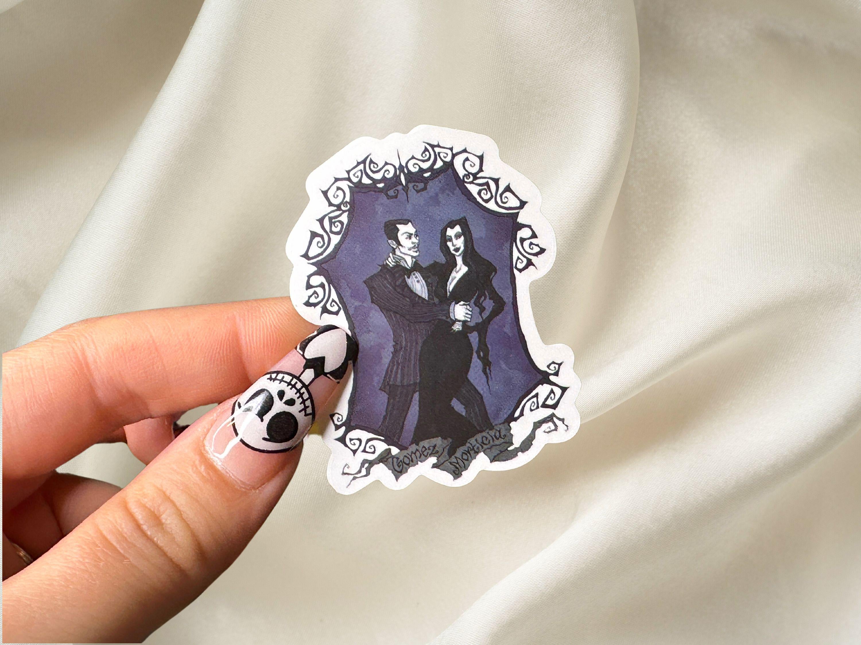 Dark Romantic Couple | Gothic Sticker | Dark Fairy Tale Stickers - Etsy