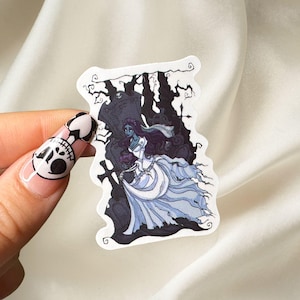 Undead Bride | Gothic Sticker | Dark Fairy Tale Stickers
