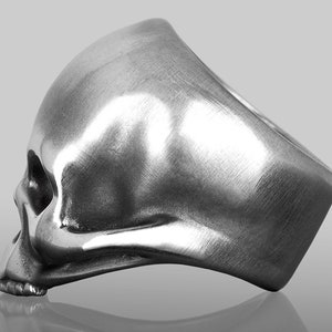 Keith Richards Skull Ring, An exact re-creation of Keith Richards skull. Skull Ring, Silver Skull Ring, Handmade Skull Ring. image 3