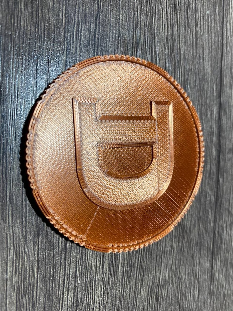 3D Printed Doge Coin